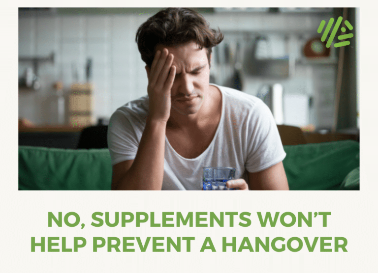 No, Supplements Won't Help You Avoid A Hangover - Gene Food