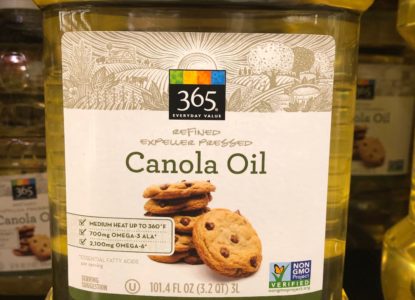 why I don't eat canola oil